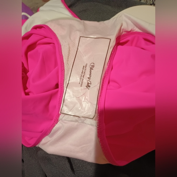 NWT Two pink tone one piece swimsuit - Picture 9 of 10